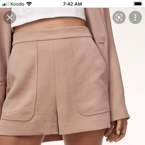 Wilfred Bossier Suede Short. XS - Picture 9 of 9